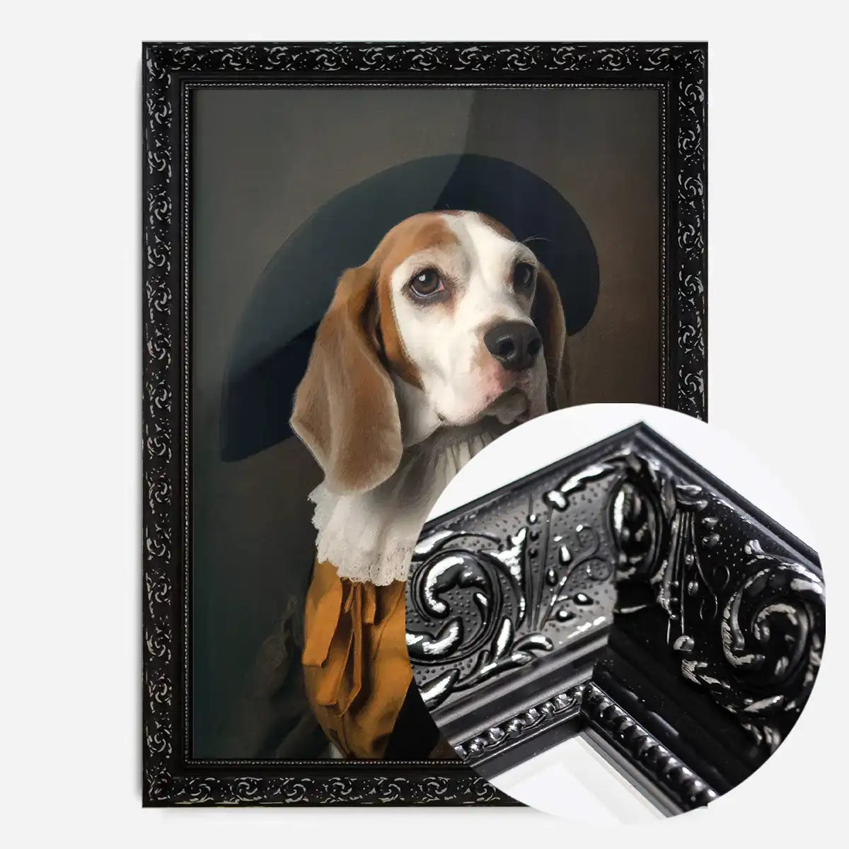 Beagle Dog Portrait Print