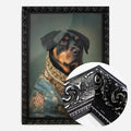Black Ornate Frame