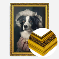 Border Collie Dog Portrait Print