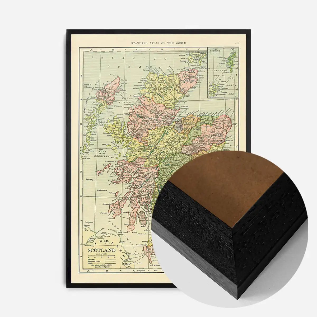 C. S. Hammond map of Scotland