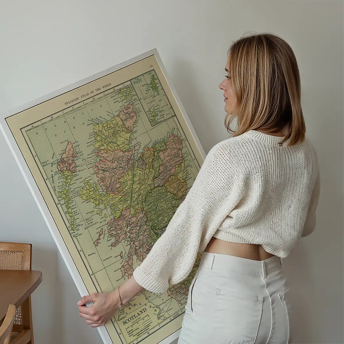 C. S. Hammond map of Scotland