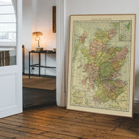 C. S. Hammond map of Scotland