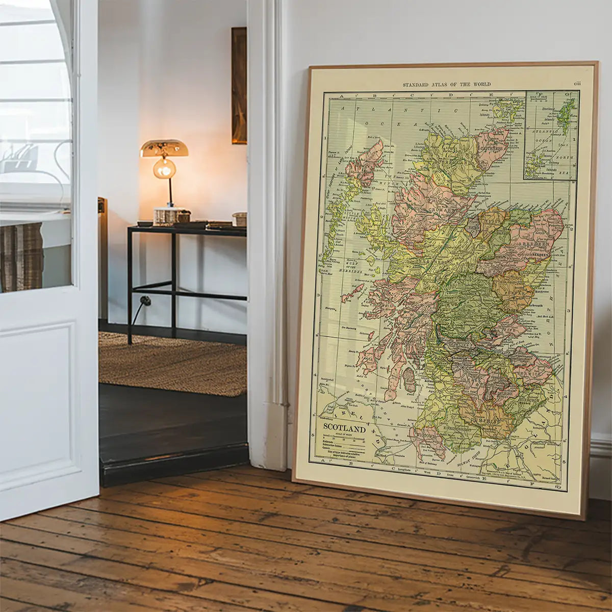 C. S. Hammond map of Scotland