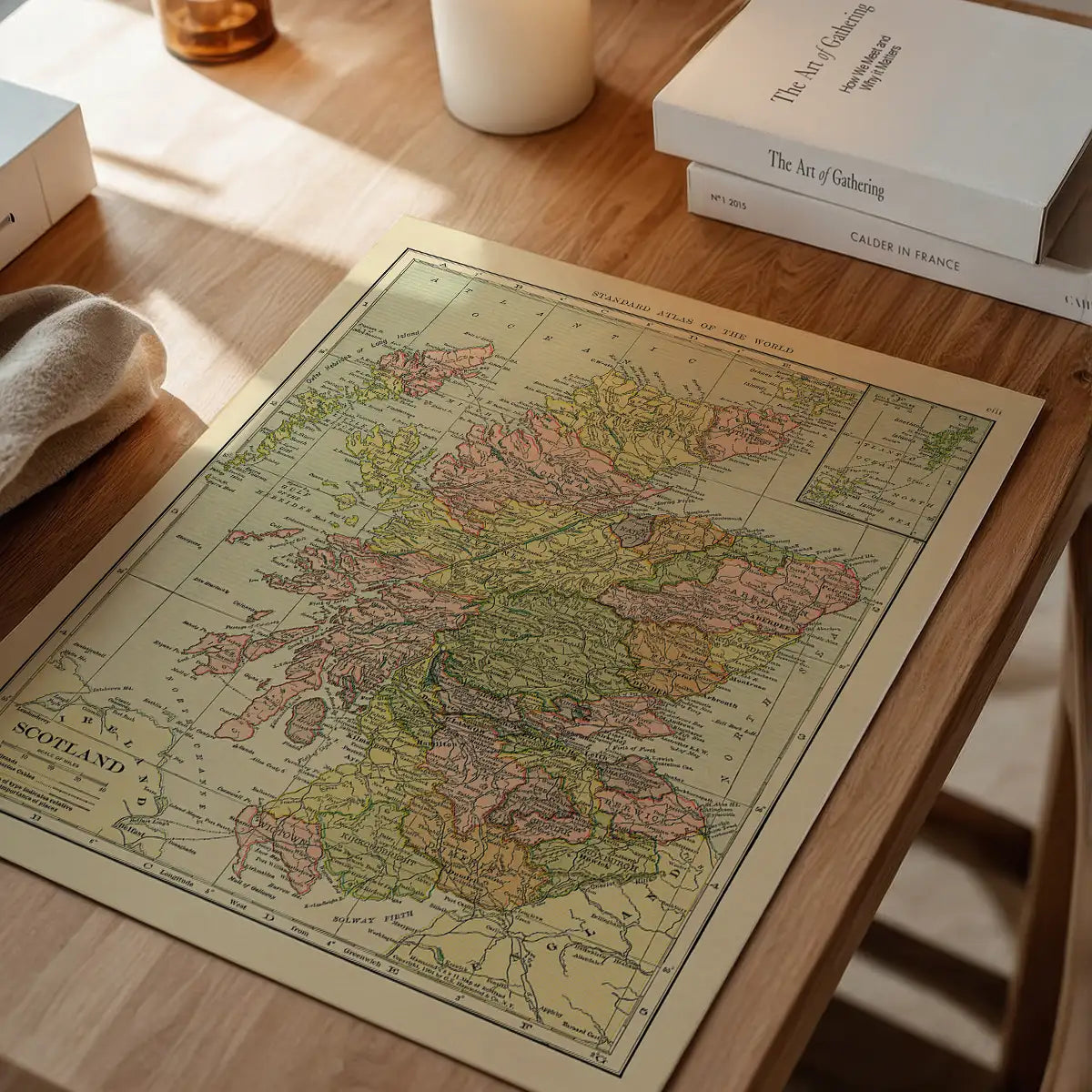 C. S. Hammond map of Scotland