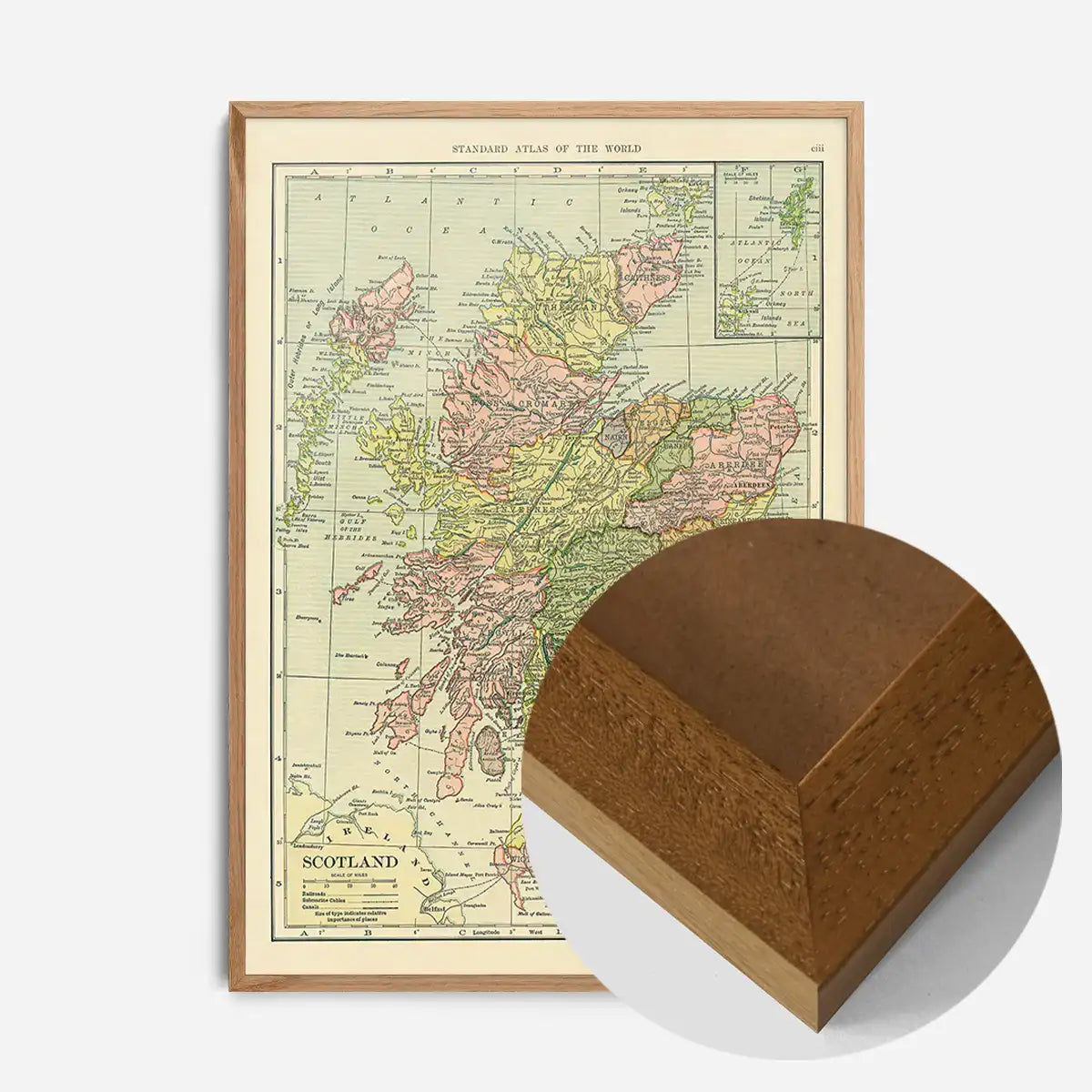 C. S. Hammond map of Scotland