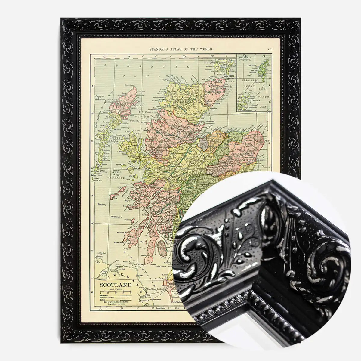 C. S. Hammond map of Scotland