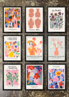 9 Prints & Frames - FLOWER MARKETS