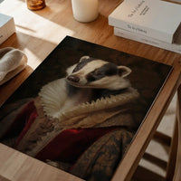 Badger Lady Portrait Print