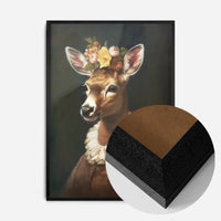 Deer Lady Portrait Print