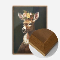 Deer Lady Portrait Print