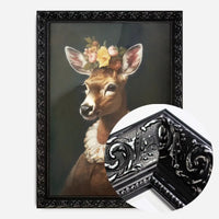 Deer Lady Portrait Print