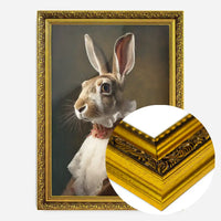Hare Lady Portrait Print