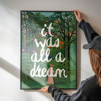 Henri Rousseau It Was All A Dream Paint Print
