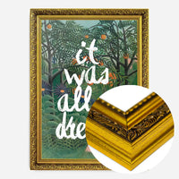 Henri Rousseau It Was All A Dream Paint Print