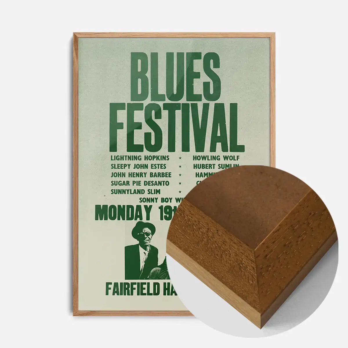 Blues Festival Music Concert Poster Print