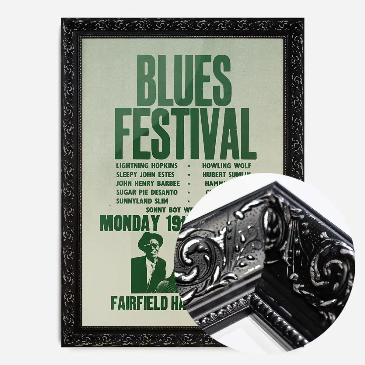Blues Festival Music Concert Poster Print