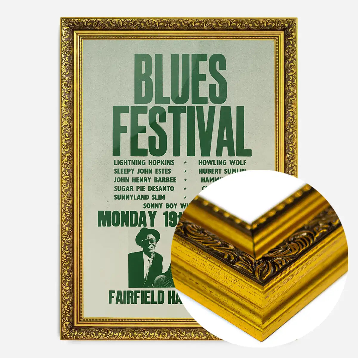 Blues Festival Music Concert Poster Print