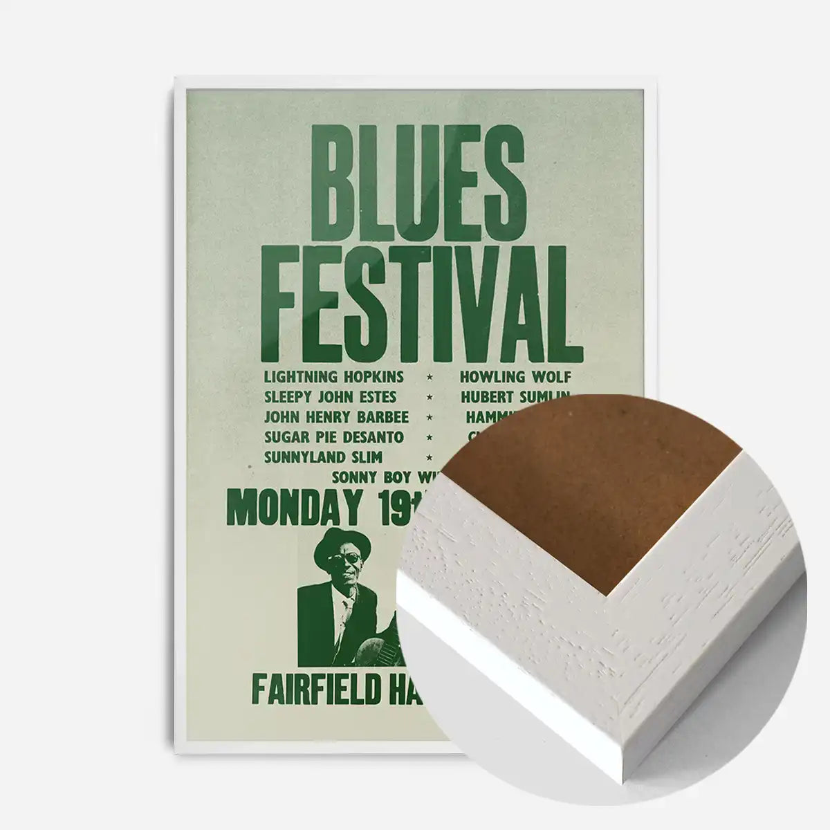 Blues Festival Music Concert Poster Print