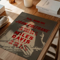 John Coltrane Miles Davis Music Poster Print