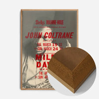John Coltrane Miles Davis Music Poster Print