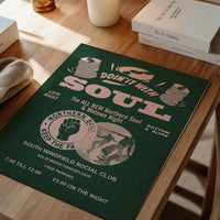 Northern Soul Motown Music Poster Pink Print