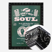 Northern Soul Motown Music Poster Pink Print
