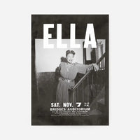 Ella Fitzgerald Music Concert Poster Print