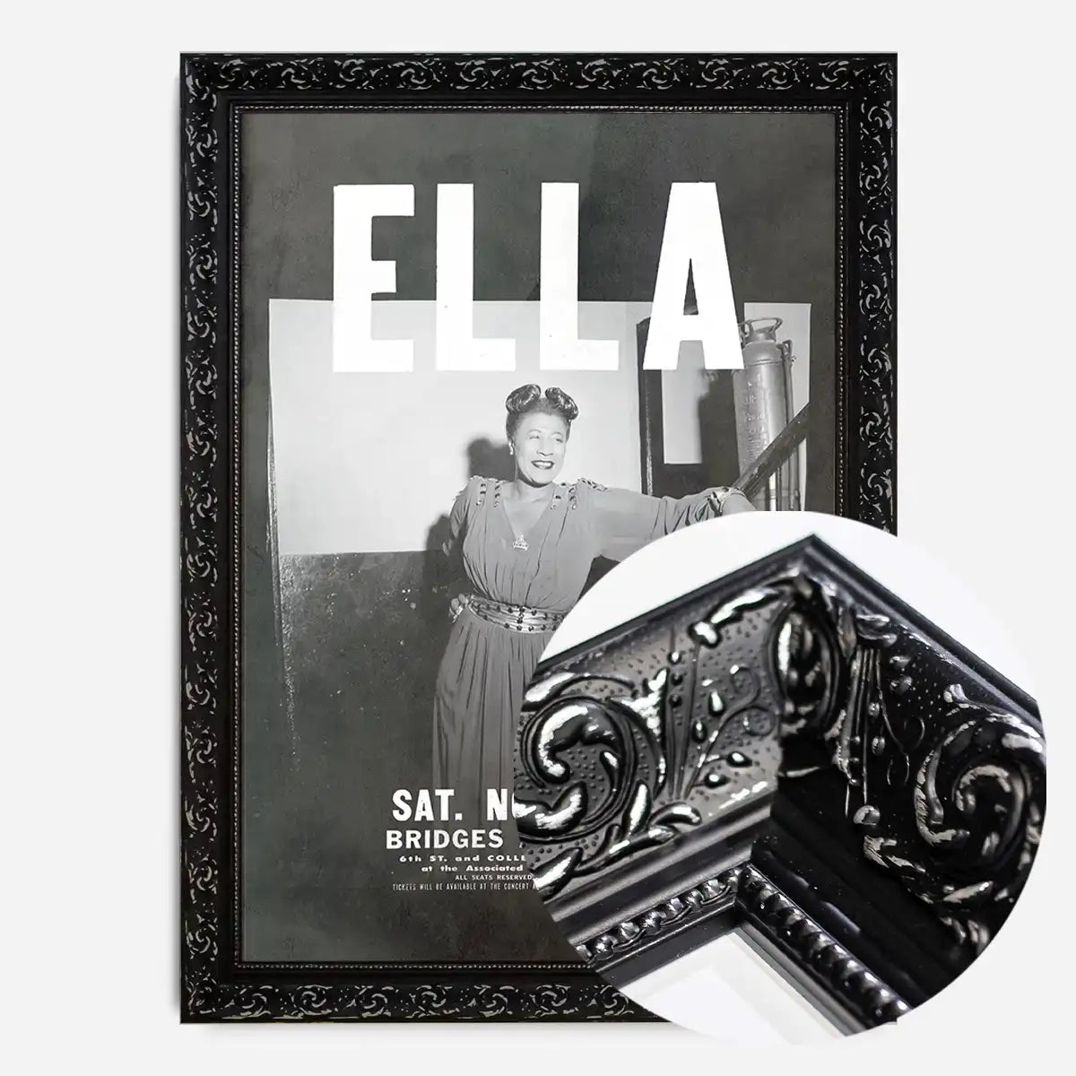 Ella Fitzgerald Music Concert Poster Print