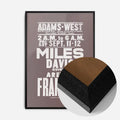 Black Wood Frame