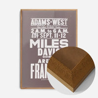 Miles Davis & Aretha Franklin Concert Poster Print