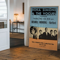 Nina Simone & The Vogues Concert Print