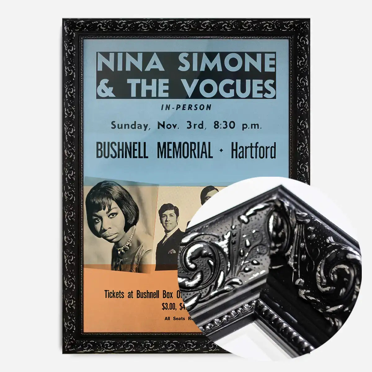 Nina Simone & The Vogues Concert Print
