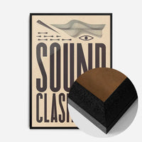 Soundclash Abstract Style Type Print