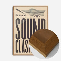 Soundclash Abstract Style Type Print