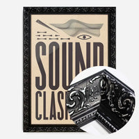 Soundclash Abstract Style Type Print