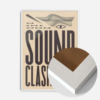 Soundclash Abstract Style Type Print