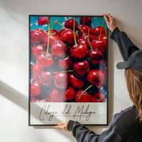 Glossy Cherries Fruit Print