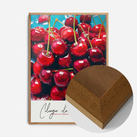 Glossy Cherries Fruit Print