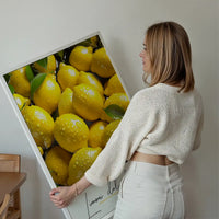 Glossy Lemons Fruit Print