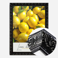 Glossy Lemons Fruit Print