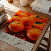 Glossy Oranges Fruit Print