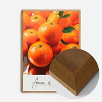 Glossy Oranges Fruit Print