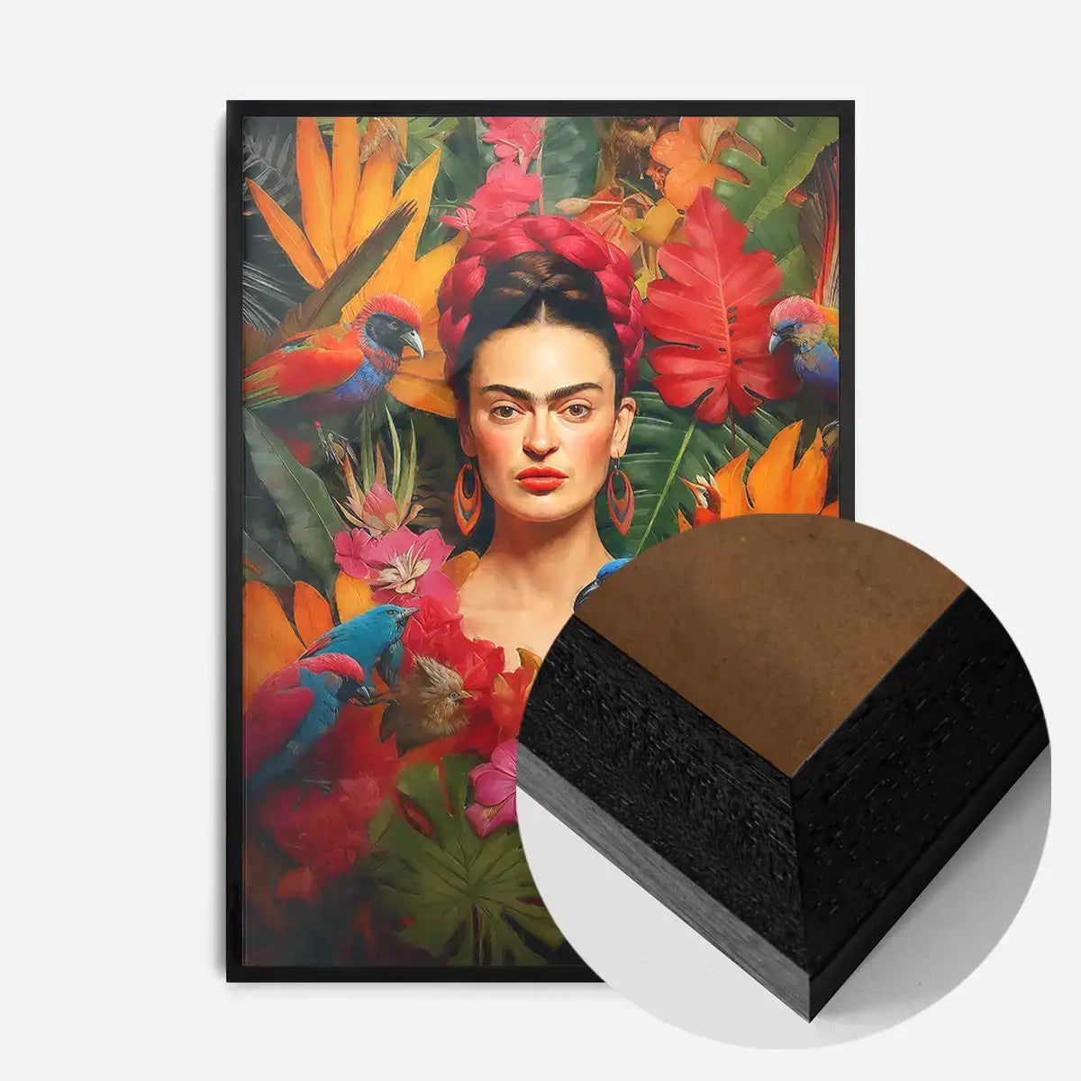 Frida Kahlo Tropical Print