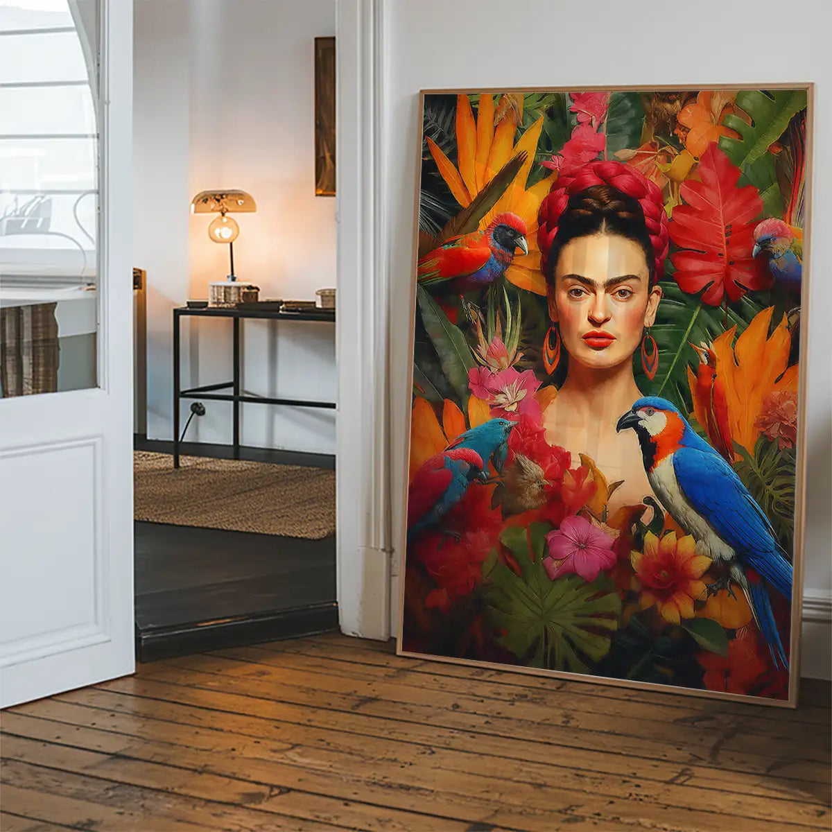 Frida Kahlo Tropical Print