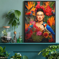 Frida Kahlo Tropical Print