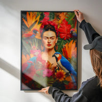 Frida Kahlo Tropical Print