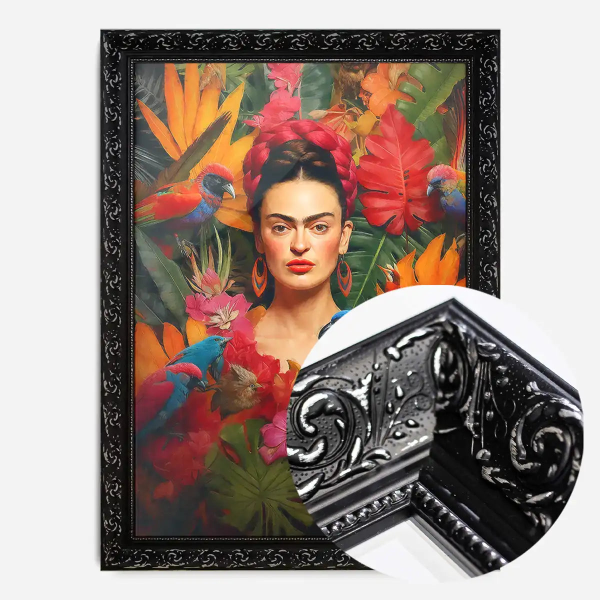 Frida Kahlo Tropical Print