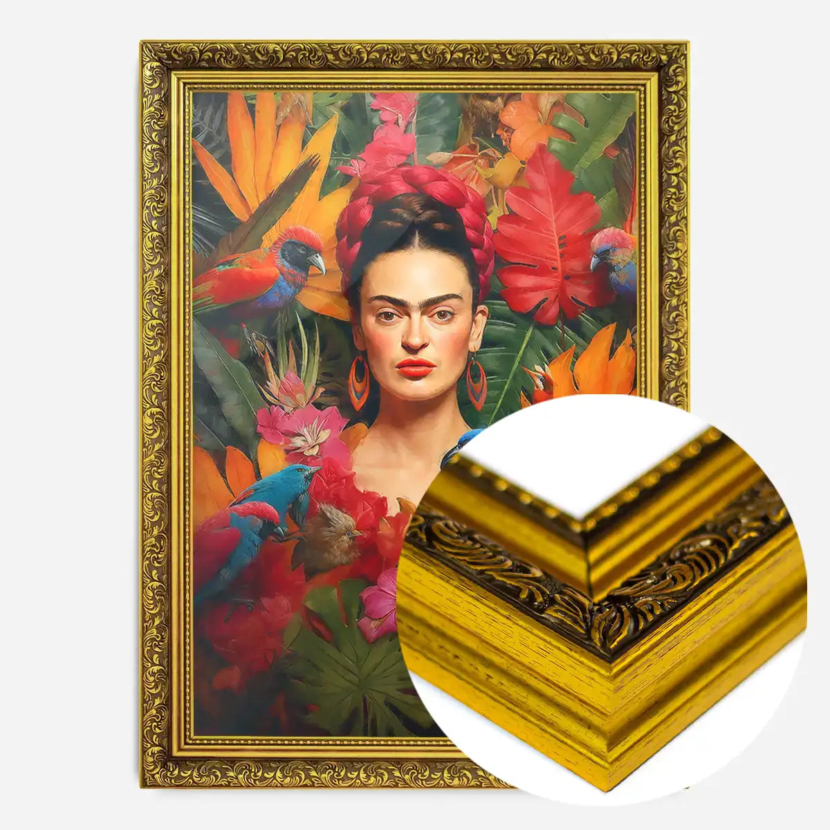 Frida Kahlo Tropical Print