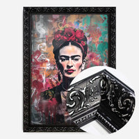 Frida Kahlo Graffiti Stencil Print