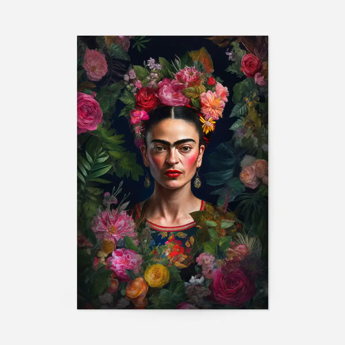 Frida Kahlo Roses Print